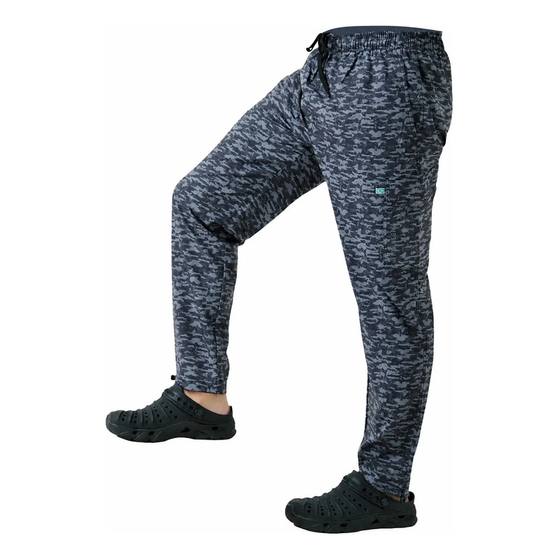 Calça De Proteção Solar Uv Flex - Mar Negro Calça De Proteção Solar Uv Flex - Mar Negro