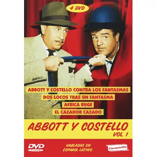 Abbott Y Costello Vol.1e, ( 4dvd) Habladas En Español Latino