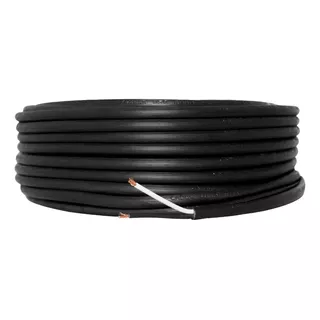 Cable Cca Uso Rudo Konect Me0131 2x12 100 Metros Negro