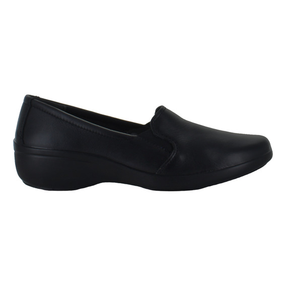 Flexi Zapato Mocasin Vestir Confort Resorte Piel Mujer 61801