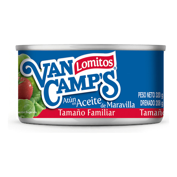 Atún Lomito En Aceite Van Camps 320g