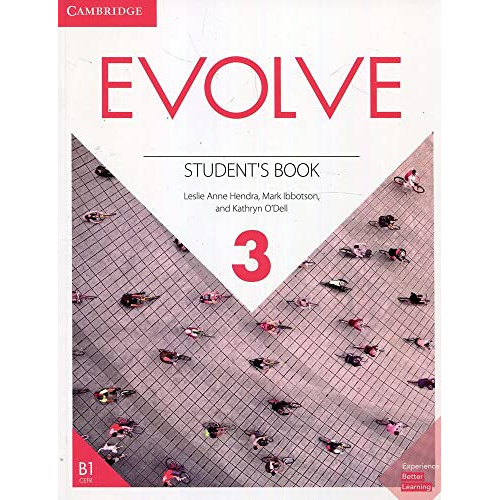 Evolve 3 Student's Book Cambridge [b1 Cefr] (novedad 2020), De Hendra Leslie Anne / Ibbotson Mark / O'dell Kathryn. Editorial Cambridge, Tapa Blanda En Inglés, 9999