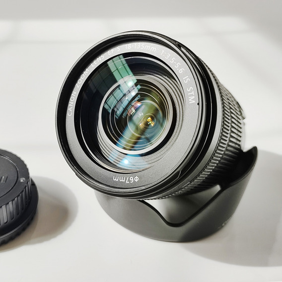 Lente Zoom Canon Ef-s 18-135mm Is Stm Para Video Rapido 