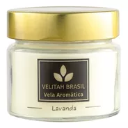 Vela Aromática Premium Lavanda 140g 30h Aromatizada Perfuma