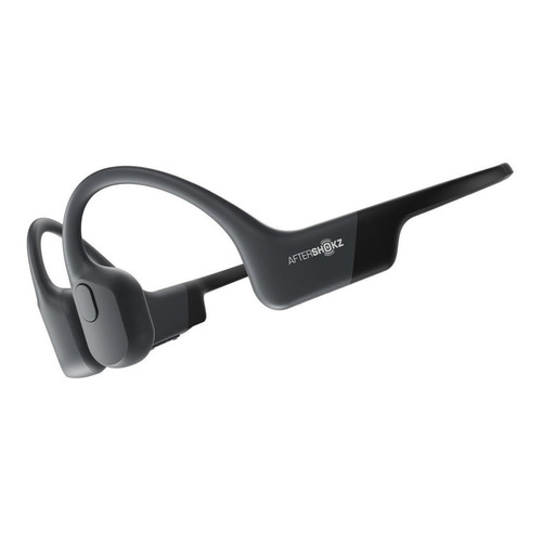 Audífono inalámbrico Shokz Aeropex Standard AS800 cosmic black con luz LED