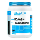 Aminoácidos Bcaas + Glutamina Blu-e 1kg Sabor Mora