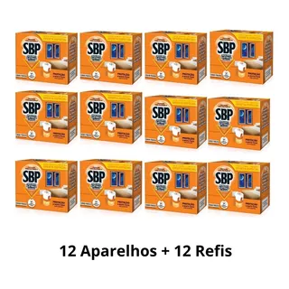 Rep Elétrico Sbp 12 Ap + 12 Refil Inseticida Oferta Envio Já