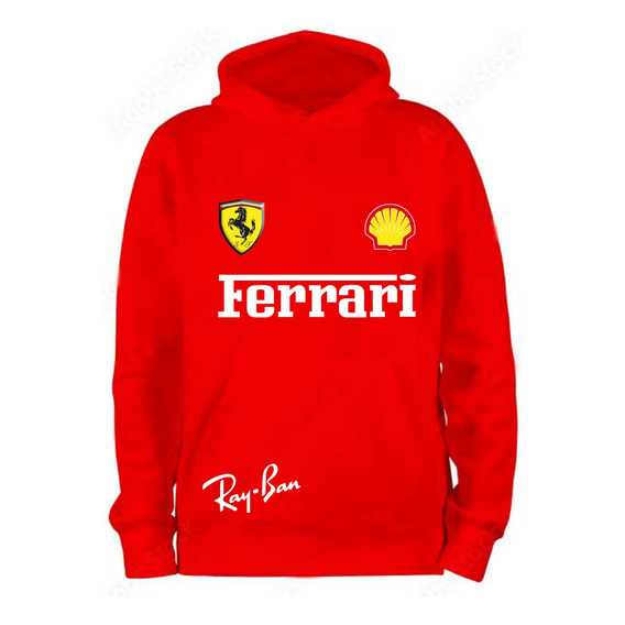 Poleron Canguro Ferrari
