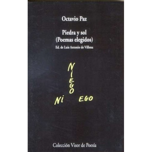 Piedra Y Sol (poemas Elegidos) - Octavio Paz