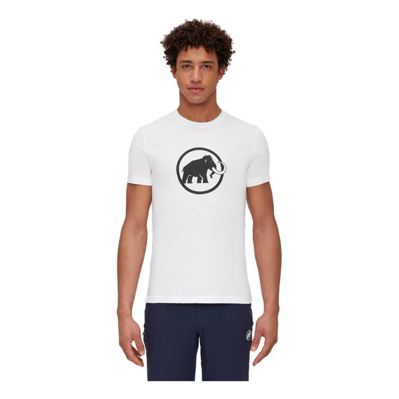 Polera Hombre Mammut Core T-shirt Classic Blanco