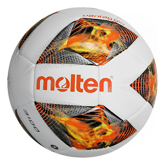 Balón Futbol Molten Forza Híbrido F5A3100-OR No.5 Color Naranja