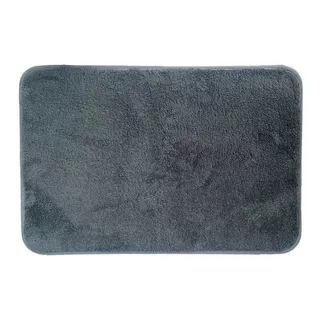 Alfombra Baño Antideslizante Rectangular Moderna Suave Lisa