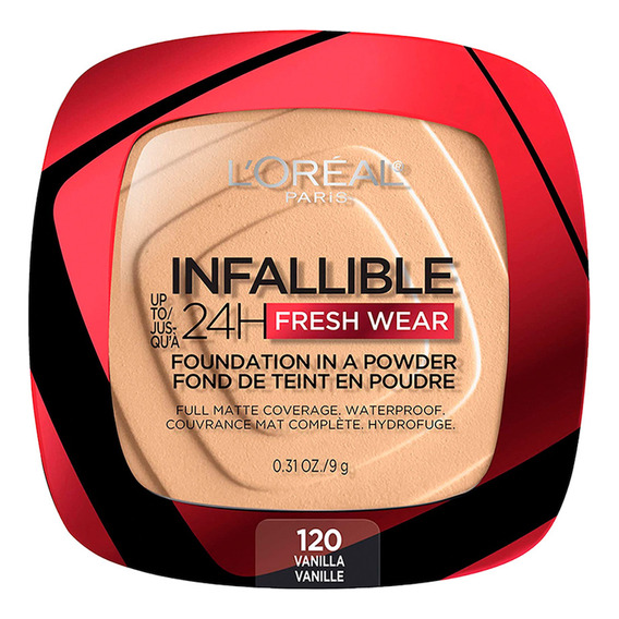 Base En Polvo L´oréal Paris Compacto Infallible Fresh Wear 9g Tono Vanilla