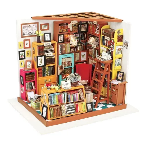 Archivo STL Una pequeña librería para decorar tu librería, booknook  📚・Diseño para descargar y imprimir en 3D・Cults