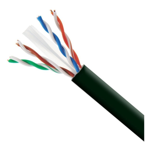 Cable Cat6 Exteriores Dixon 9041 Puro Cobre 30metros