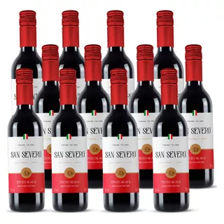 Mini Vinho San Severo Tinto Suave 12x250ml