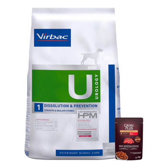 Alimento Perro Hpm (virbac) Urology 3 Kg + Promo!