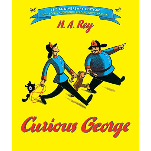 Curious George: 75th Anniversary Edition (Libro en Inglés), de Rey, H. A.. Editorial Clarion Books, tapa pasta dura, edición anniversary en inglés, 2016