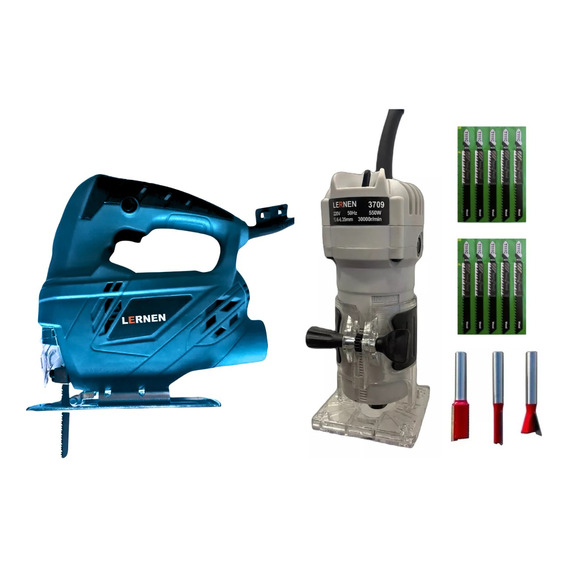 Pack Sierra Caladora 3000 Rpm + Fresadora Router Tupi!