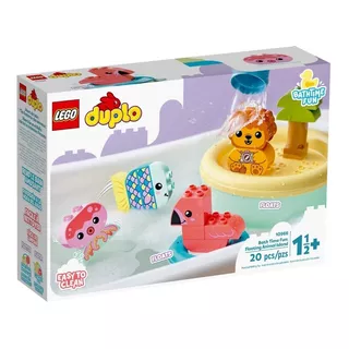 Lego Duplo - Hora Do Banho Ilha Animais Flutuantes - 10966