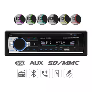 Reproductor De Carro Mp3 Radio Usb / Sd Bluetooh Con Control