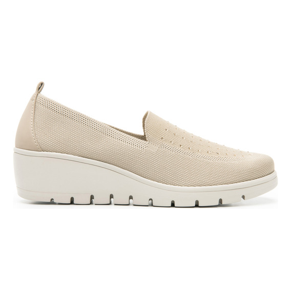 Flats Flexi Para Mujer Estilo 104817 Beige