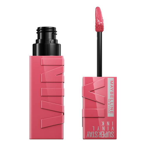 Labial Líquido Maybelline Superstay Vinyl Ink Acabado Vinilo Color Rogue