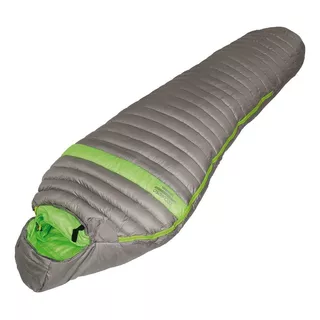 Waterdog Bolsa De Dormir Trom 250 -15° Pluma Momia Compacta Color Gris