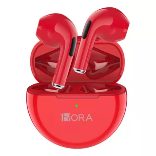 Audífonos In-ear Inalámbricos Bluetooth 5.3 1hora Aut119 Color Rojo