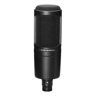 Microfone Audio-technica At2020 Condensador Cardioide Cor Preto