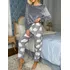 Pijama Conjunto Plush Franela