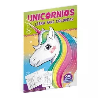 Unicornios Libro Para Colorear 