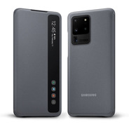 Funda S View Flip Cover Samsung Galaxy S20 Ultra Smart Clear