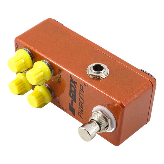 Pedal De Efectos True Guitar Preamp Mini Bypass, Perillas De