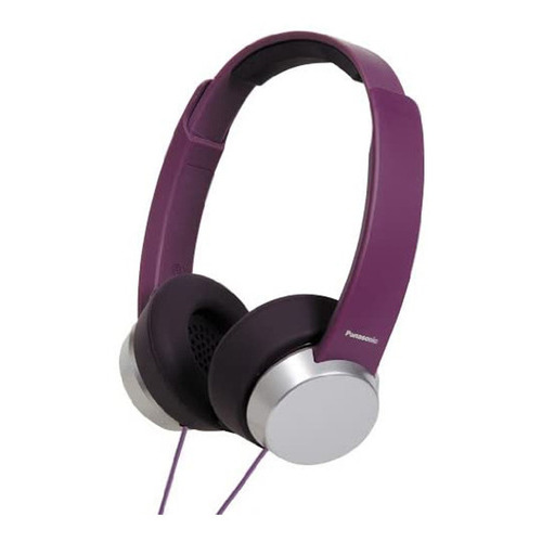Audifonos De Diadema Con Microfono Panasonic 3.5mm Rp-hxd3we Color Violeta