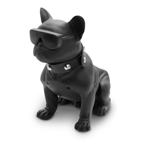 Misik - Bocina Bluetooth Big Bulldog - Recargable - Usb Y Fm Color Negro