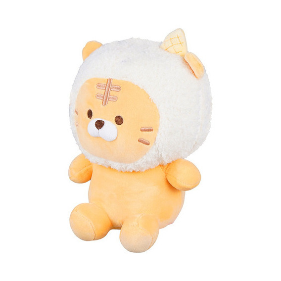 Miniso Peluche Tigre Felpa Beige 23.5x16 Cm