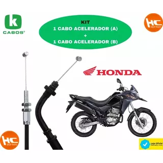 Kit Cabo Acelerador A + B Moto Honda Xre 300 2019 Até 2023