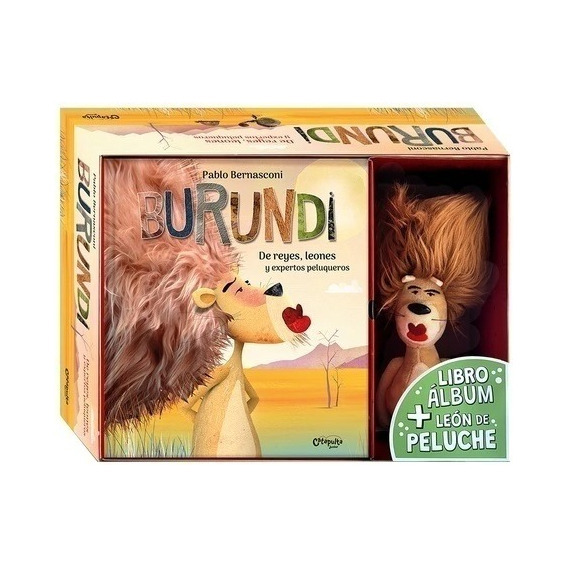 Burundi Cofre Reyes Leones Y Peluqueros - Catapulta - Libro