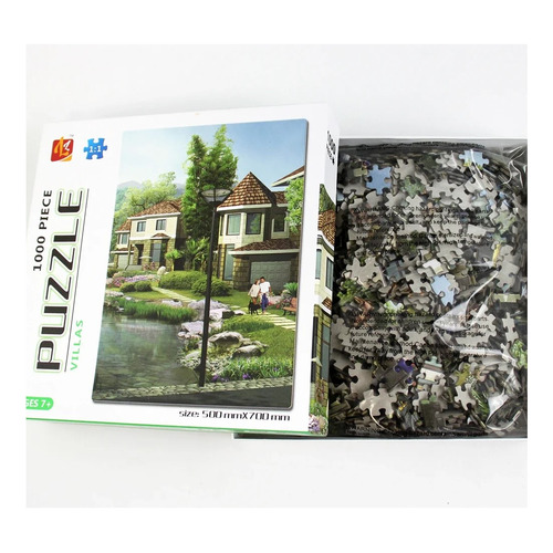 Puzzle Rompecabezas Villa Familiar 1000 Piezas Cksur0589