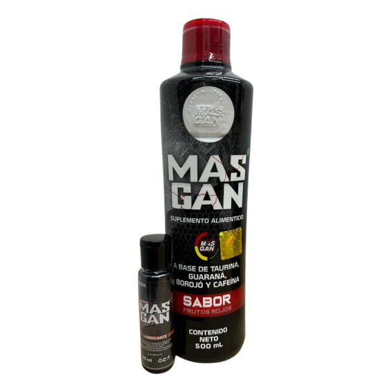 Masgan 500ml + Gel Sensual 30gr - mL a $95310