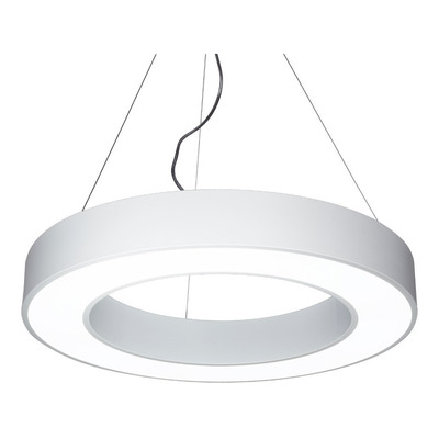 Colgante 48w Yasas Blanco Con Led Integrado Deco Moderno Lk