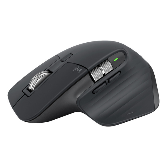 Mouse inalámbrico recargable Logitech  Master Series MX Master 3S grafito