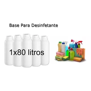 Base Desinfetante 1lt Faz Total 80litros Casa Bela