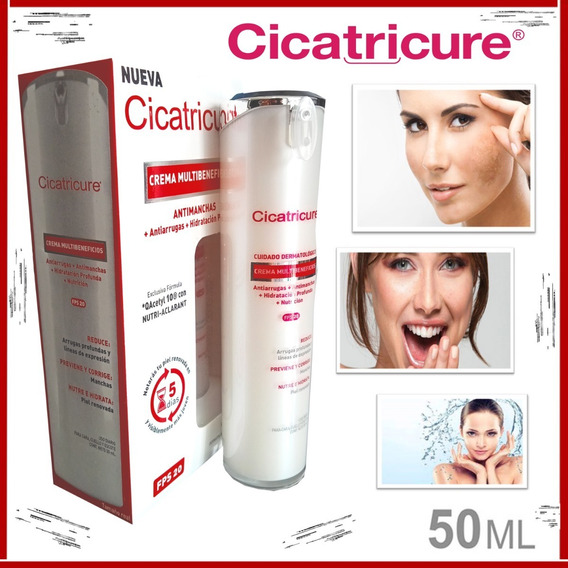 Cicatricure Crema Multibeneficios Antimanchas  Fps 20, 50 Ml