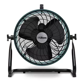 Ventilador Turbo Industrial Liliana Vthd16 3 Palas 16 Color De La Estructura Verde Color De Las Aspas Verde Diámetro 40 Cm Material De Las Aspas Aluminio