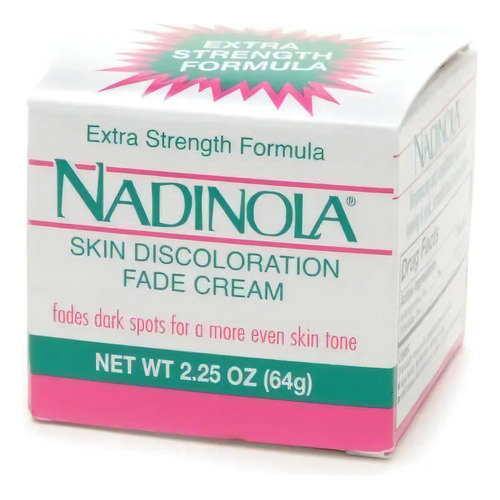Crema Skin Discoloration Fade Cream Nadinola de 63g
