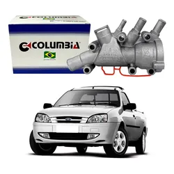  Carcaça Termostatica Courier 1.6 2001 A 2007