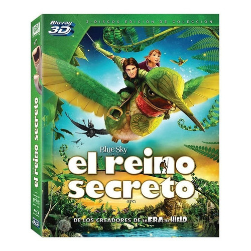 El Reino Secreto | Blu Ray 3d Película Nuevo