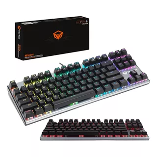 Teclado Mecánico Gamer En Español Mk04 Led Rgb Profesional